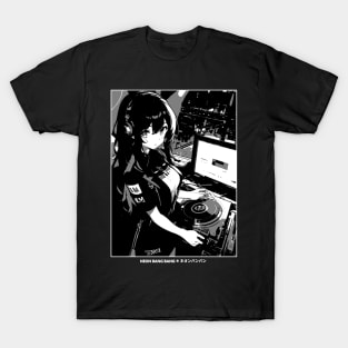 Japanese Anime Manga Streetwear - DJ T-Shirt